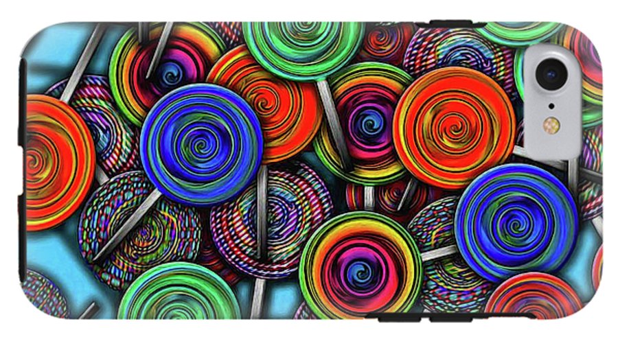 Colorful Lolipops - Phone Case