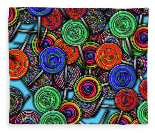 Colorful Lolipops - Blanket