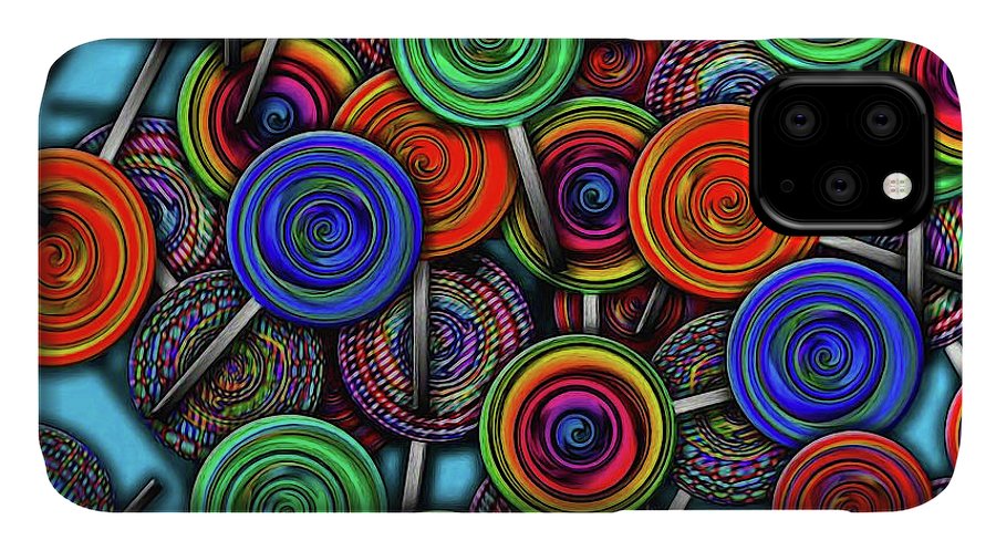 Colorful Lolipops - Phone Case