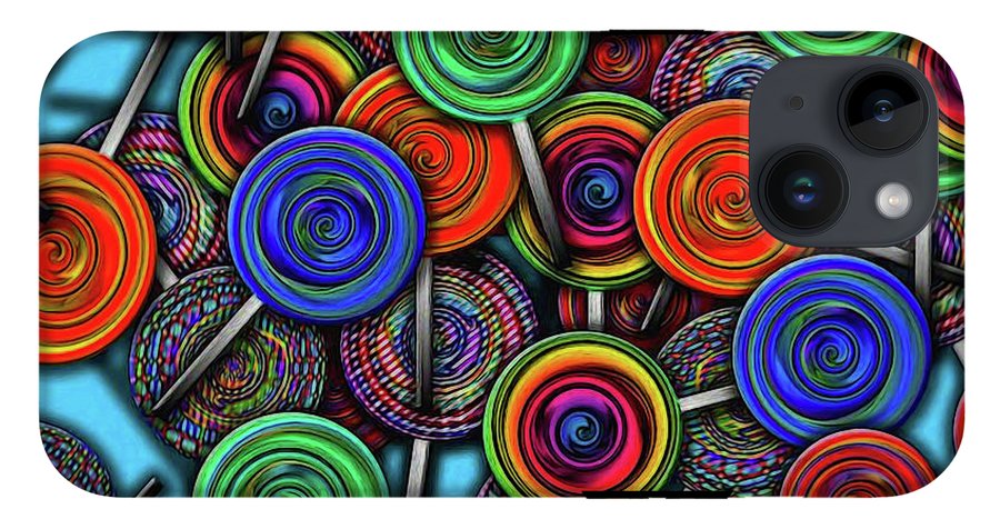 Colorful Lolipops - Phone Case