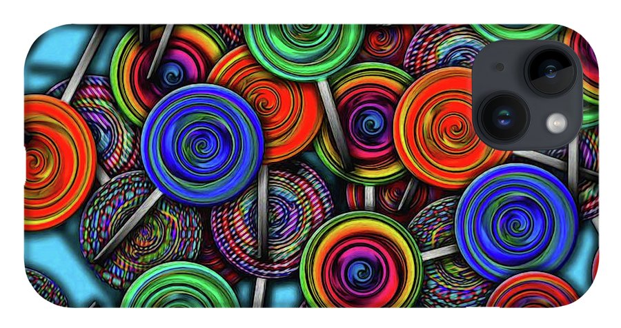 Colorful Lolipops - Phone Case