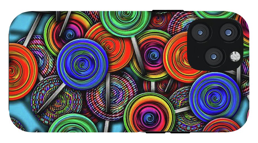 Colorful Lolipops - Phone Case