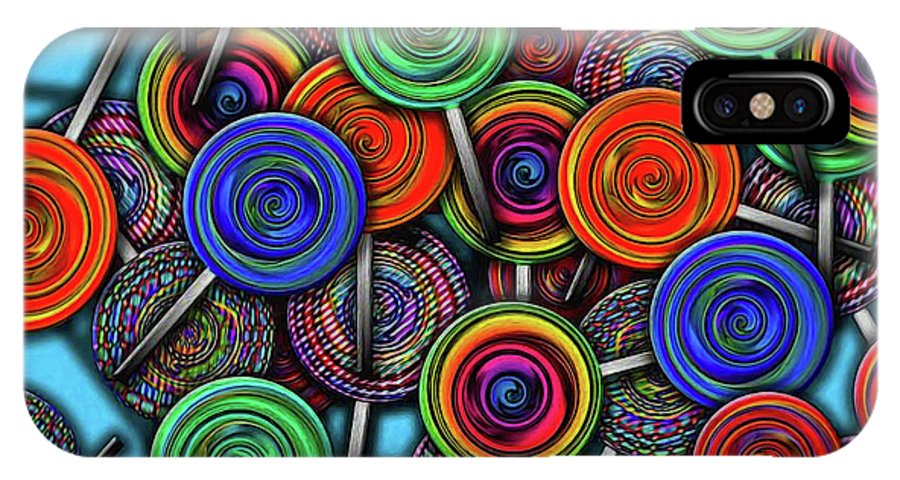Colorful Lolipops - Phone Case