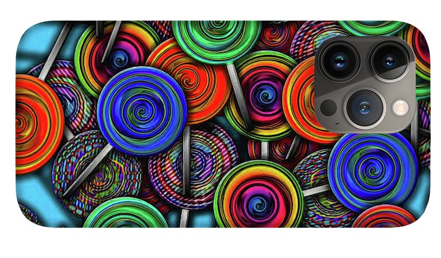 Colorful Lolipops - Phone Case