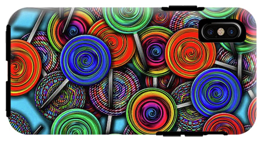 Colorful Lolipops - Phone Case