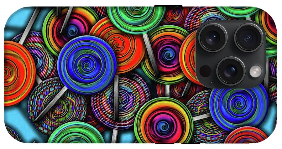 Colorful Lolipops - Phone Case