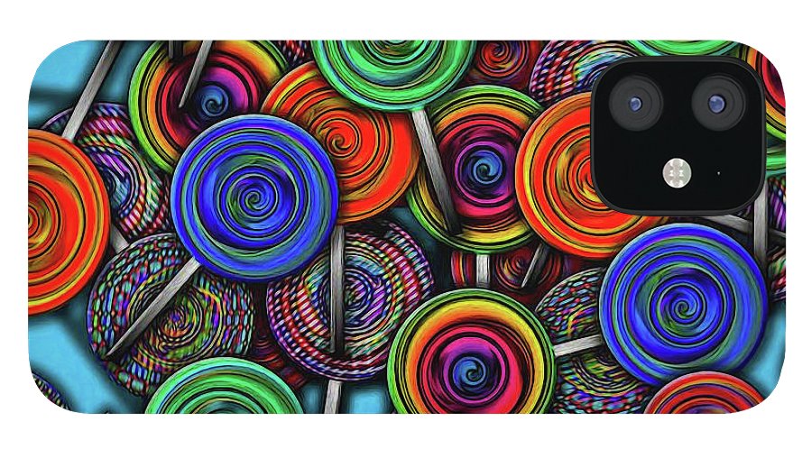 Colorful Lolipops - Phone Case