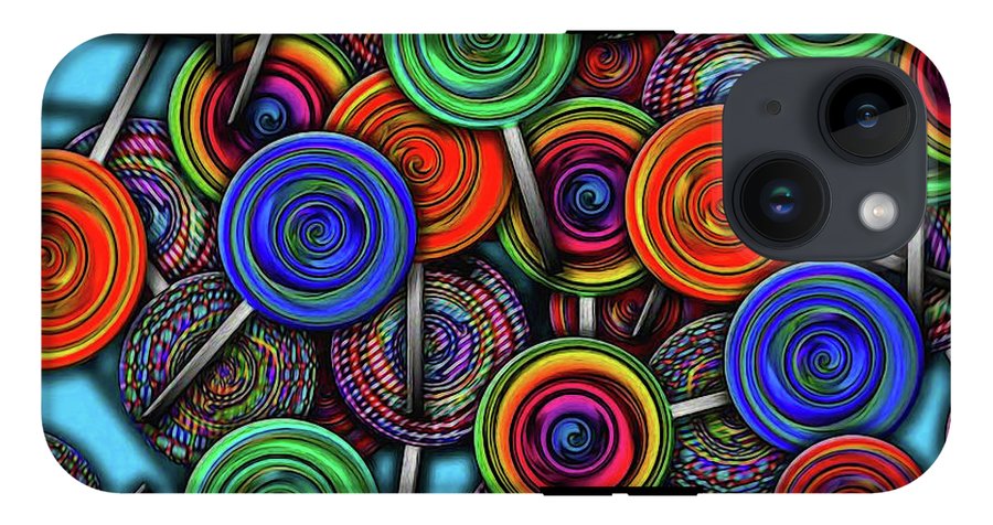 Colorful Lolipops - Phone Case