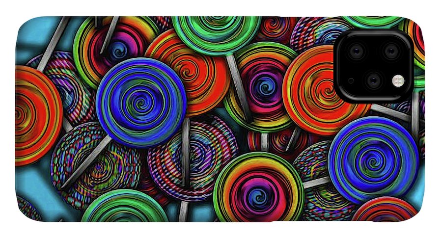 Colorful Lolipops - Phone Case