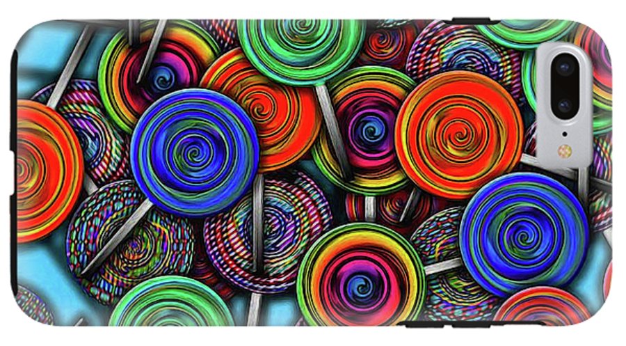 Colorful Lolipops - Phone Case