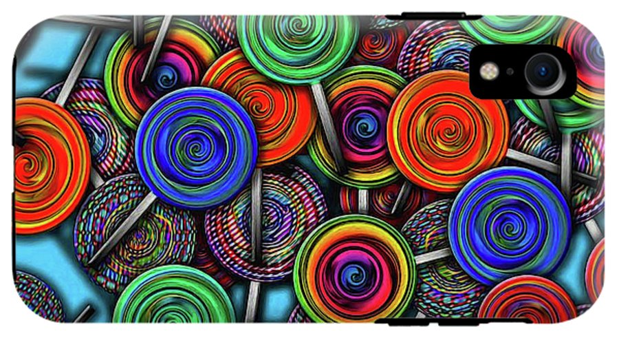 Colorful Lolipops - Phone Case