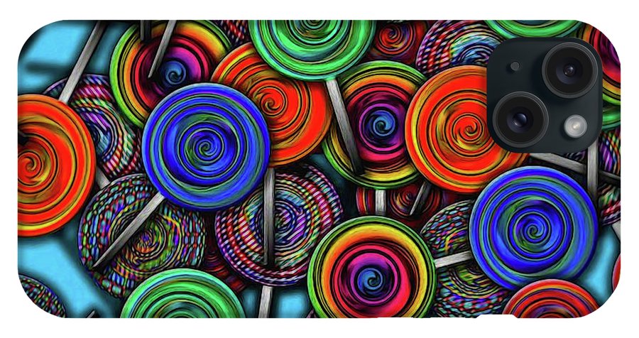 Colorful Lolipops - Phone Case