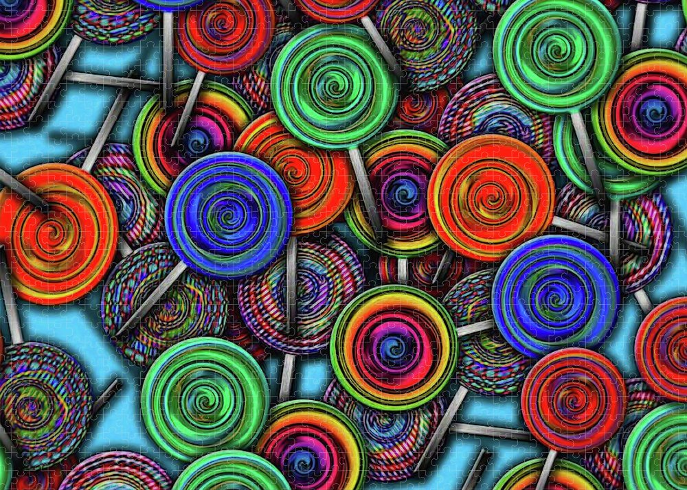 Colorful Lolipops - Puzzle