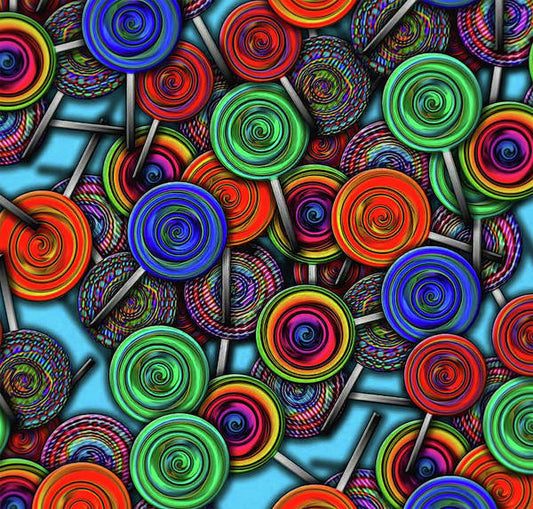 Colorful Lolipops - Art Print