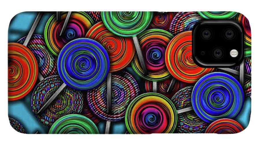 Colorful Lolipops - Phone Case