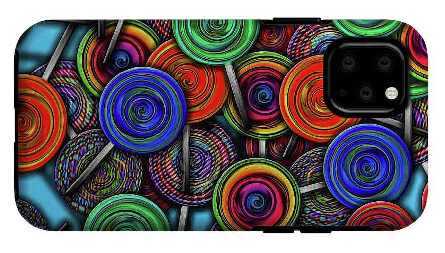 Colorful Lolipops - Phone Case