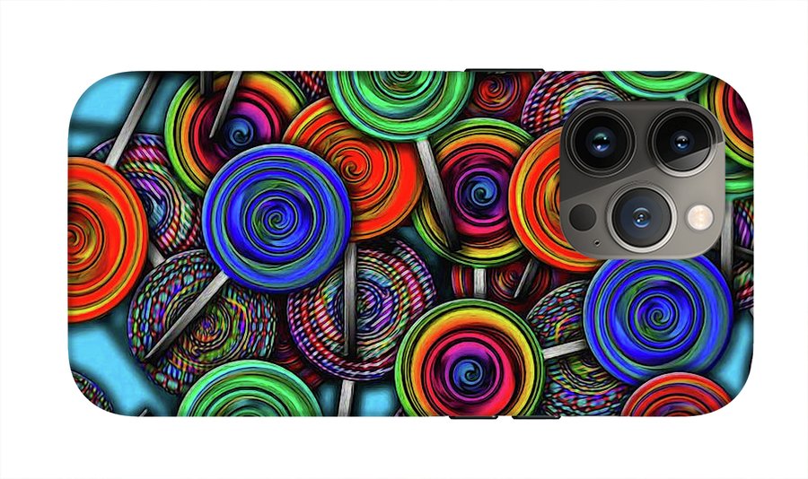Colorful Lolipops - Phone Case