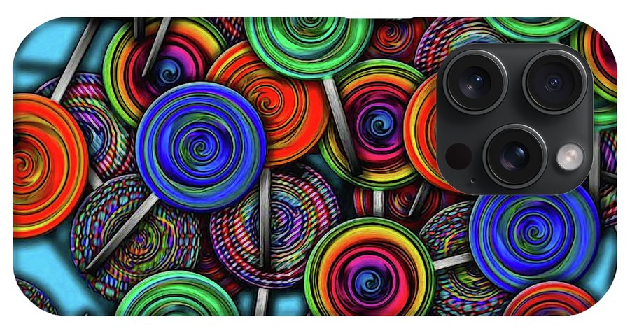 Colorful Lolipops - Phone Case
