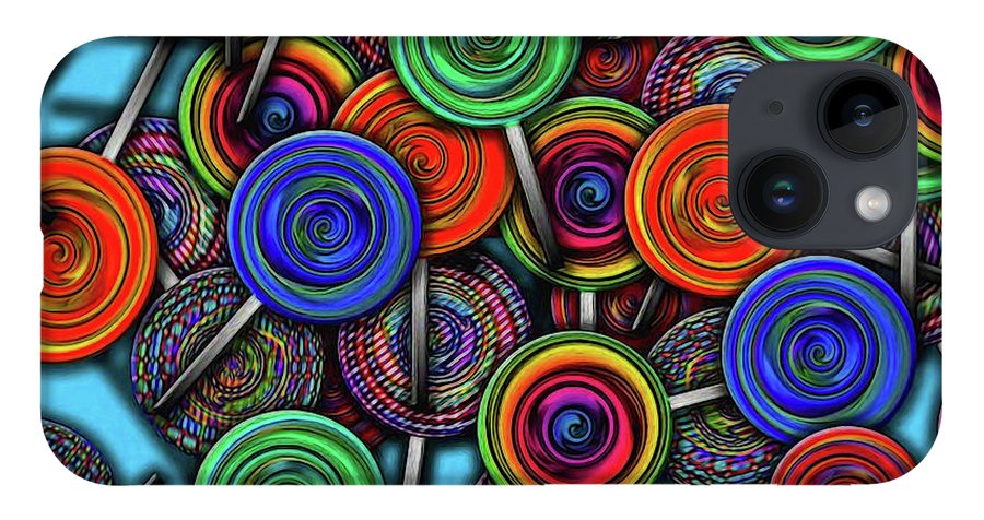 Colorful Lolipops - Phone Case