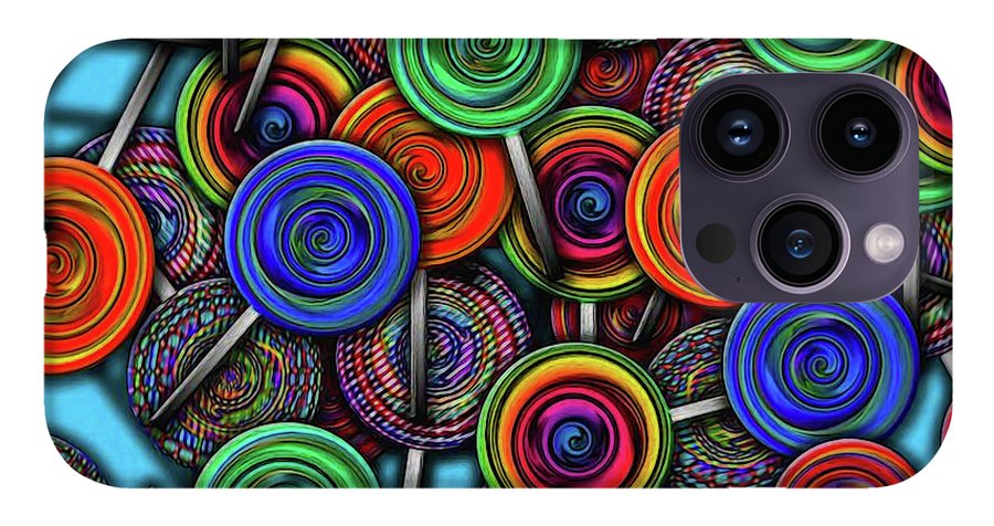 Colorful Lolipops - Phone Case