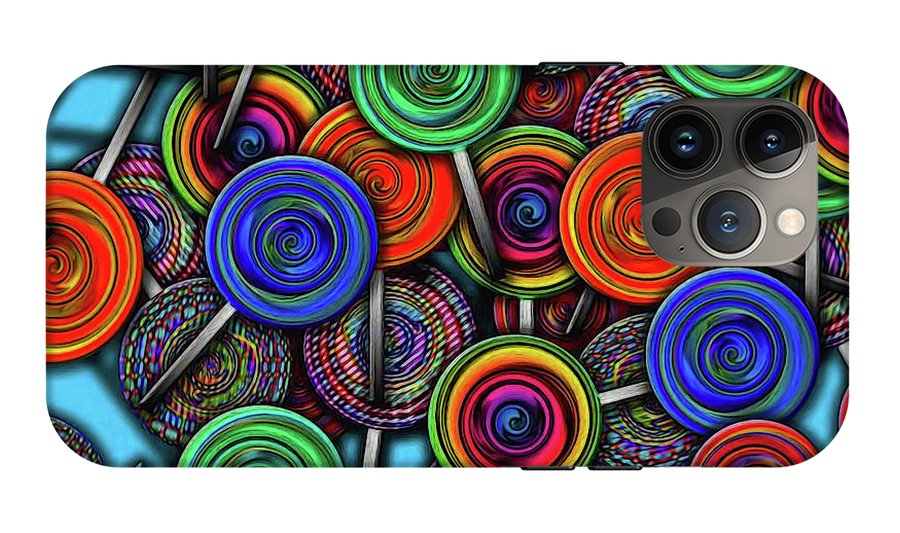 Colorful Lolipops - Phone Case