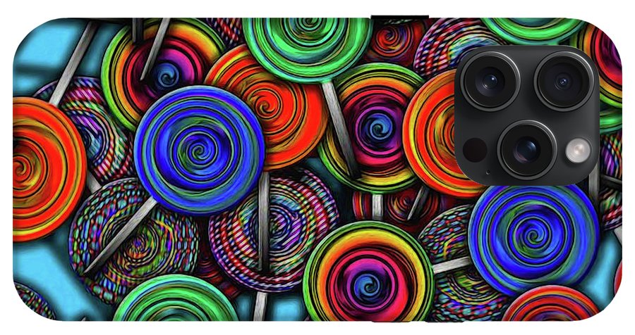 Colorful Lolipops - Phone Case