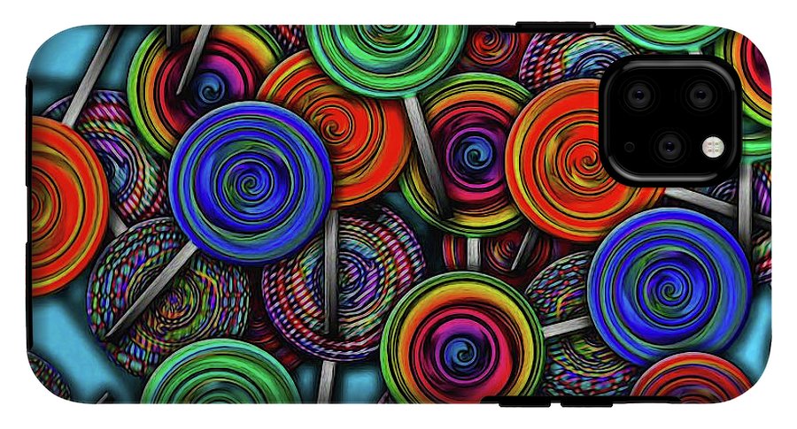 Colorful Lolipops - Phone Case