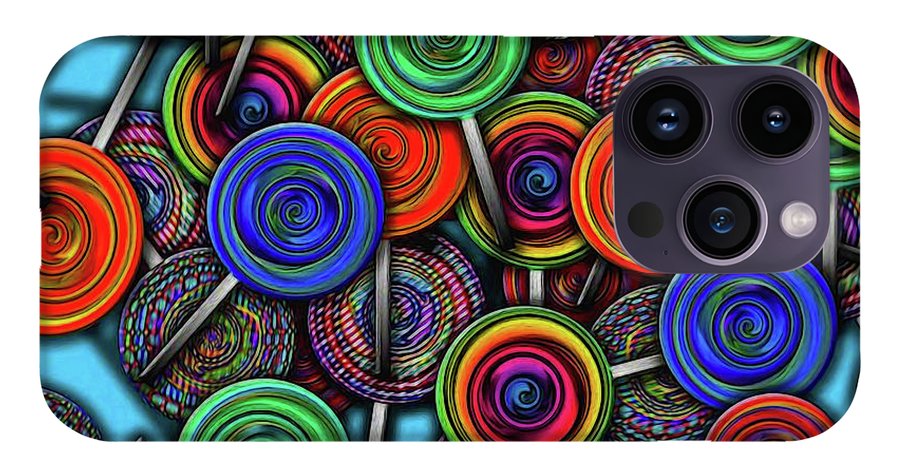 Colorful Lolipops - Phone Case