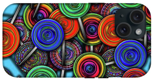 Colorful Lolipops - Phone Case