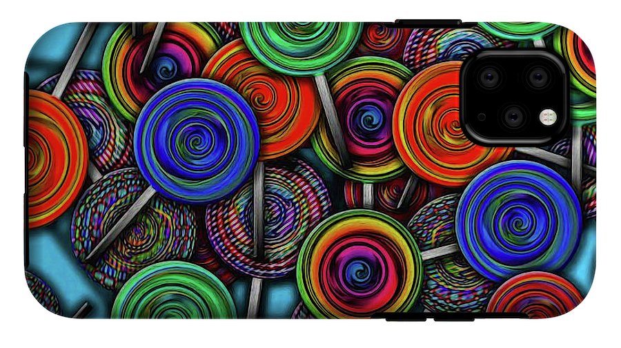 Colorful Lolipops - Phone Case