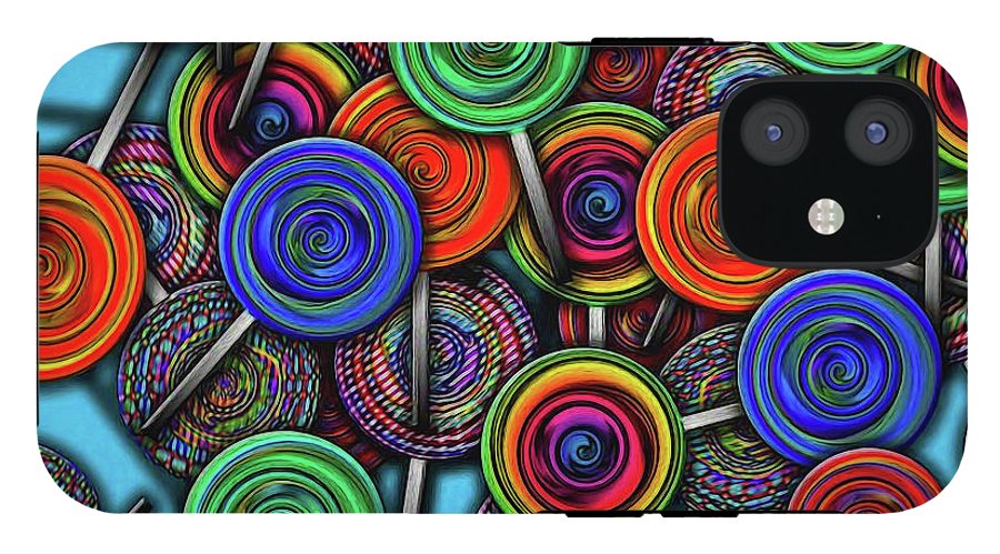 Colorful Lolipops - Phone Case