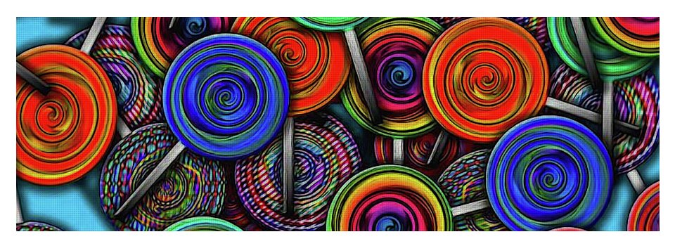 Colorful Lolipops - Yoga Mat