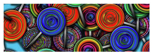 Colorful Lolipops - Yoga Mat