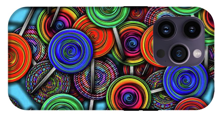 Colorful Lolipops - Phone Case