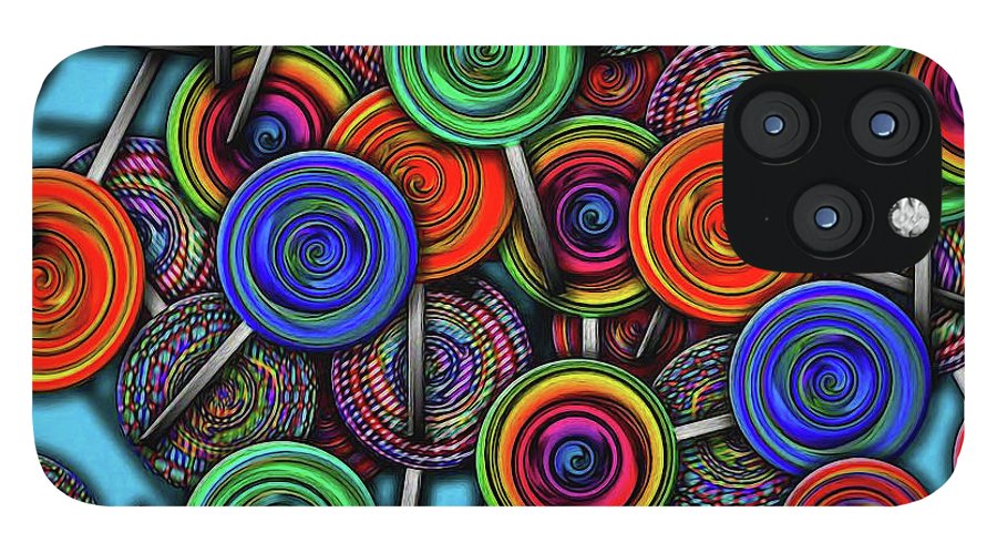 Colorful Lolipops - Phone Case
