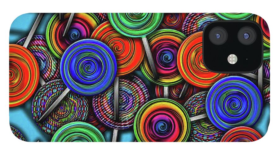 Colorful Lolipops - Phone Case