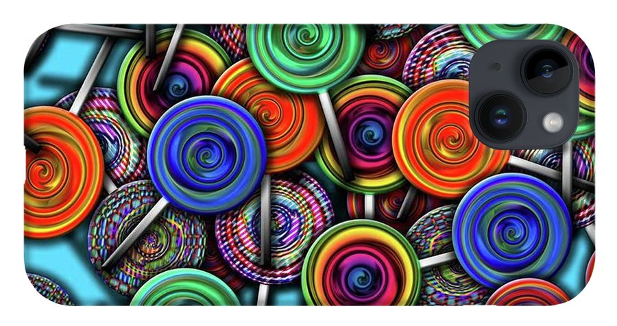Colorful Lollipops - Phone Case