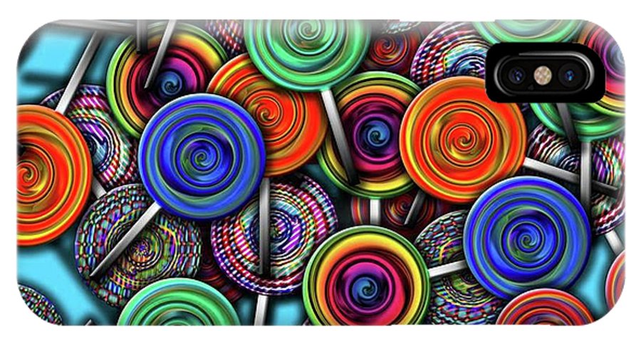 Colorful Lollipops - Phone Case