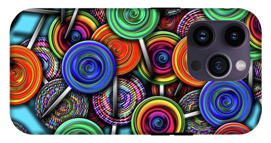 Colorful Lollipops - Phone Case
