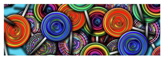 Colorful Lollipops - Yoga Mat