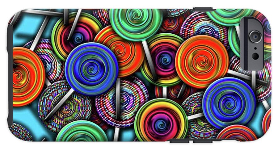 Colorful Lollipops - Phone Case