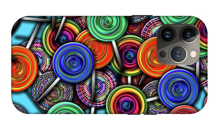Colorful Lollipops - Phone Case