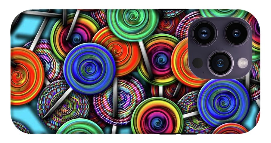 Colorful Lollipops - Phone Case
