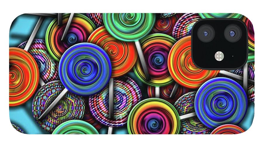 Colorful Lollipops - Phone Case