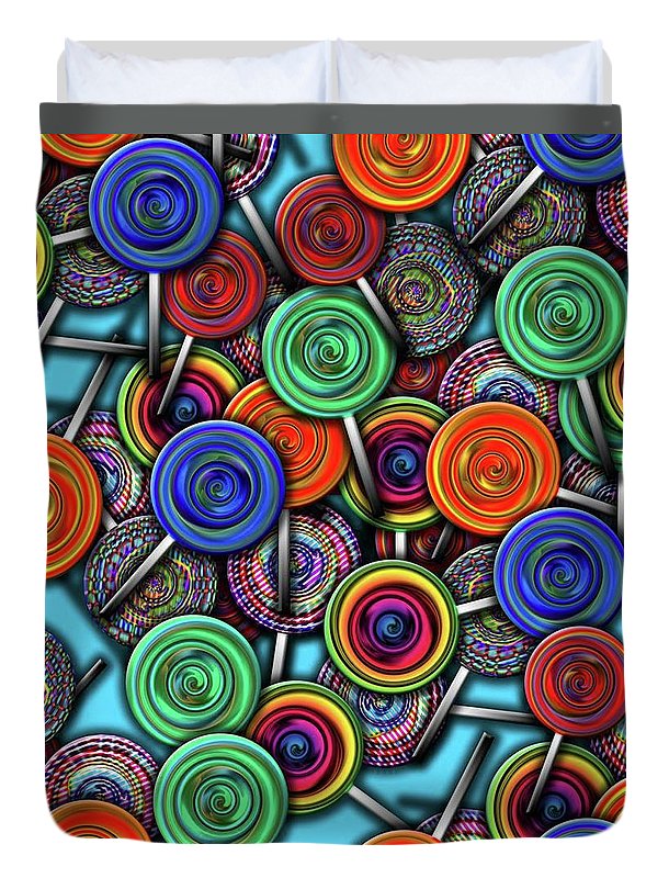 Colorful Lollipops - Duvet Cover