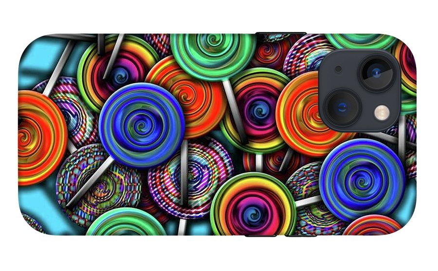 Colorful Lollipops - Phone Case