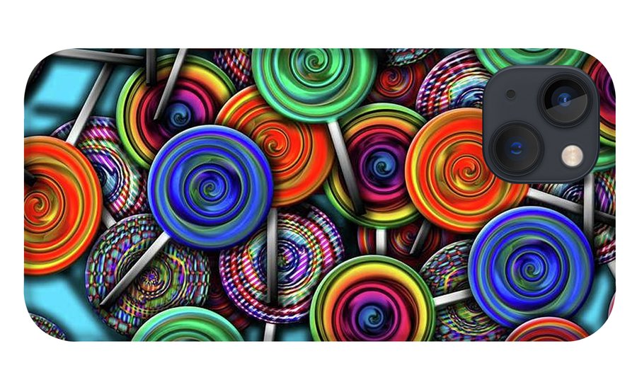 Colorful Lollipops - Phone Case