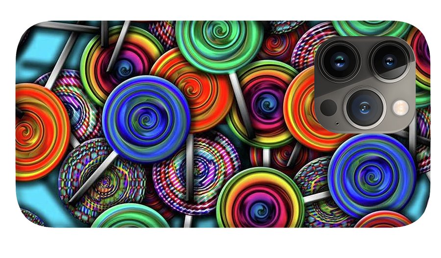 Colorful Lollipops - Phone Case