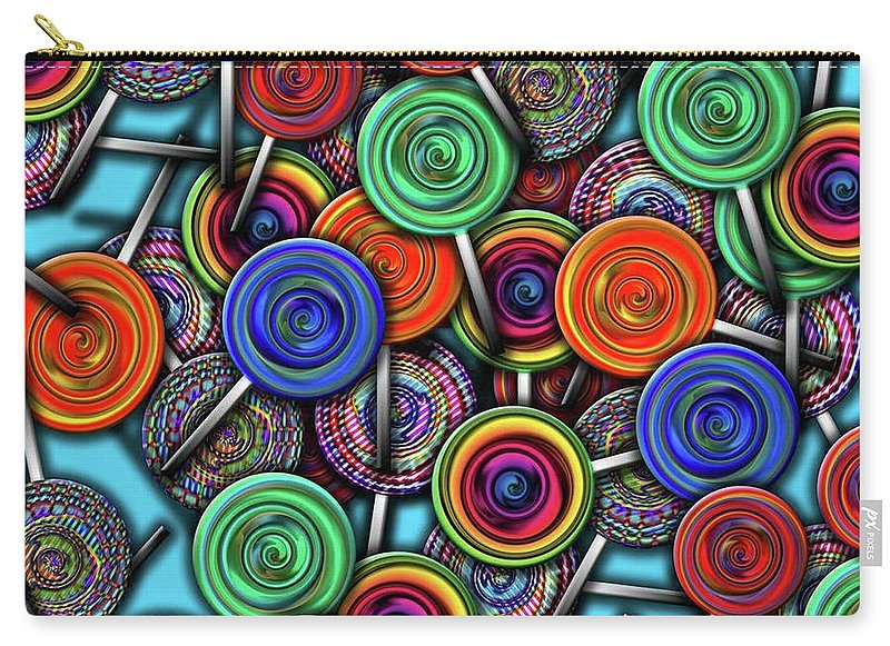 Colorful Lollipops - Carry-All Pouch
