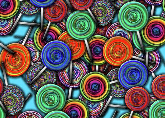 Colorful Lollipops - Puzzle
